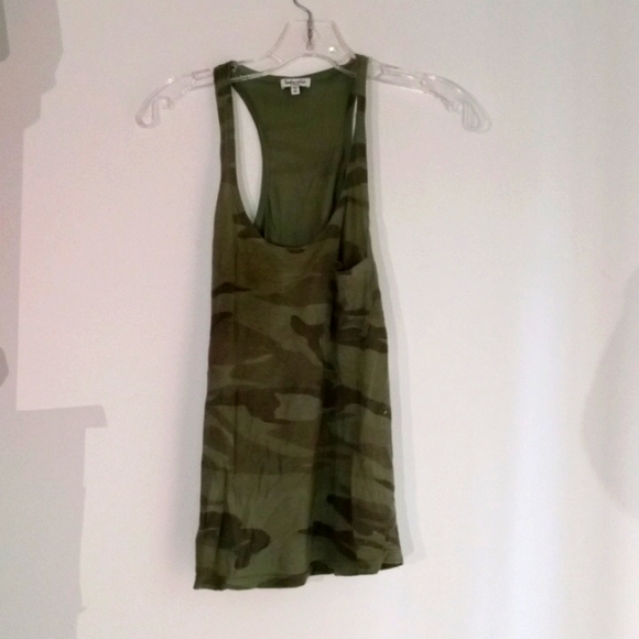 Vtg Splendid USA camo tank top xs EUC - Picture 1 of 5